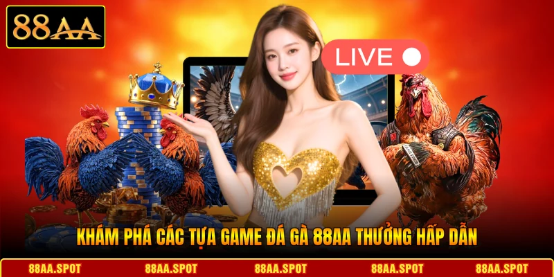 Khám phá các tựa game đá gà 88AA thưởng hấp dẫn