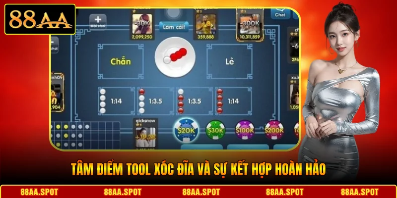 Tâm điểm tool xóc đĩa và sự kết hợp hoàn hảo