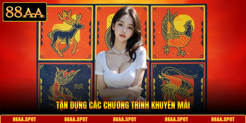 Tận dụng các chương trình khuyến mãi